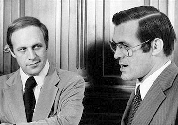 Cheney and Rumsfeld, 1975